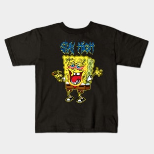 Stay High With Bob Kids T-Shirt